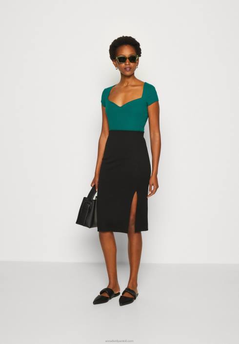 femei tricou cu imprimeu verde inchis Anna Field2284240