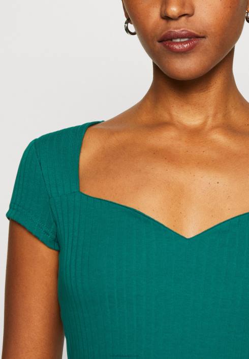 femei tricou cu imprimeu verde inchis Anna Field2284240