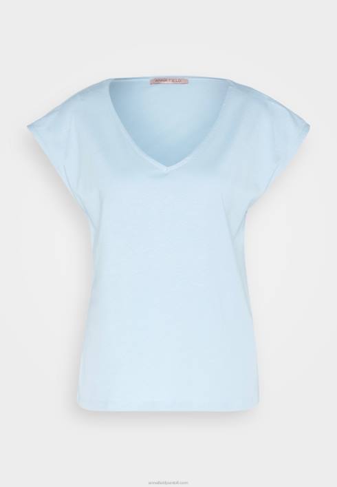 femei tricou de bază albastru deschis Anna Field2284327