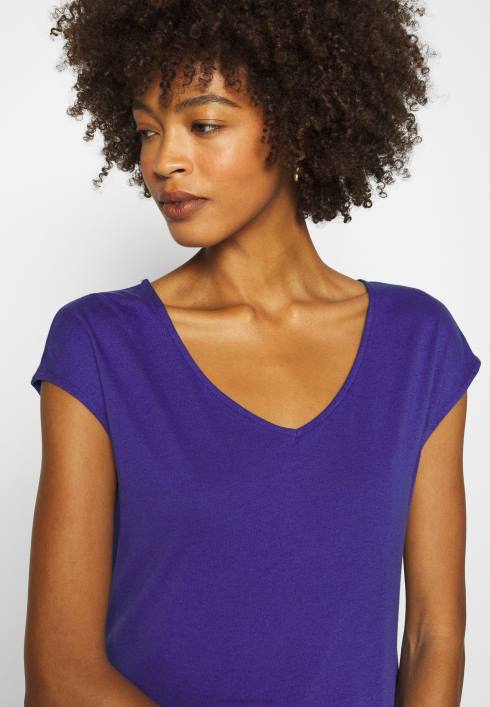 femei tricou de bază clematis blue Anna Field2284348