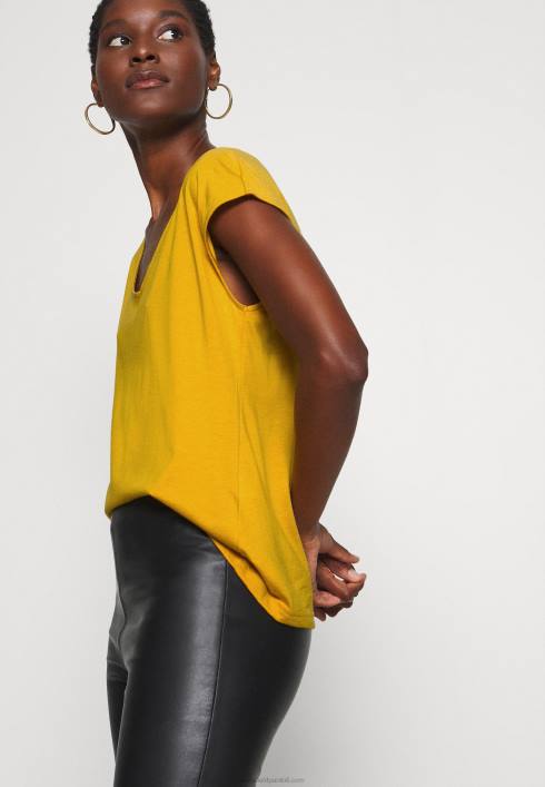 femei tricou de bază galben auriu Anna Field2284279