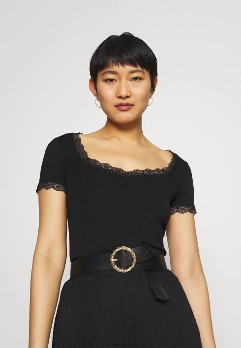 femei tricou de bază negru Anna Field2284288