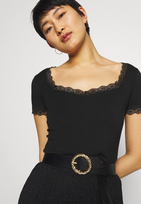 femei tricou de bază negru Anna Field2284288