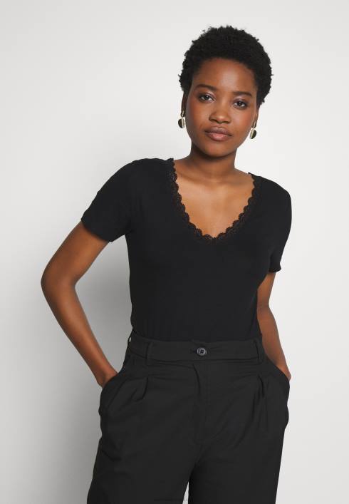 femei tricou de bază negru Anna Field2284377