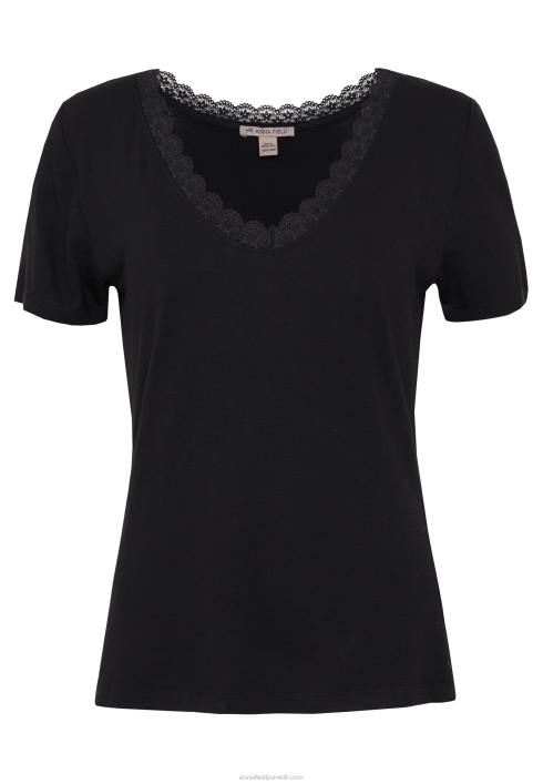 femei tricou de bază negru Anna Field2284377