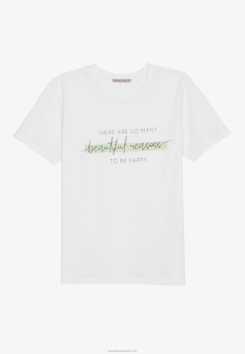 femei tricou imprimat alb Anna Field2284239