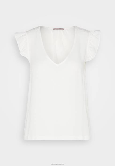 femei tricou imprimat alb Anna Field2284265