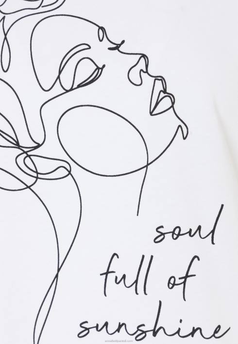 femei tricou imprimat alb Anna Field2284364