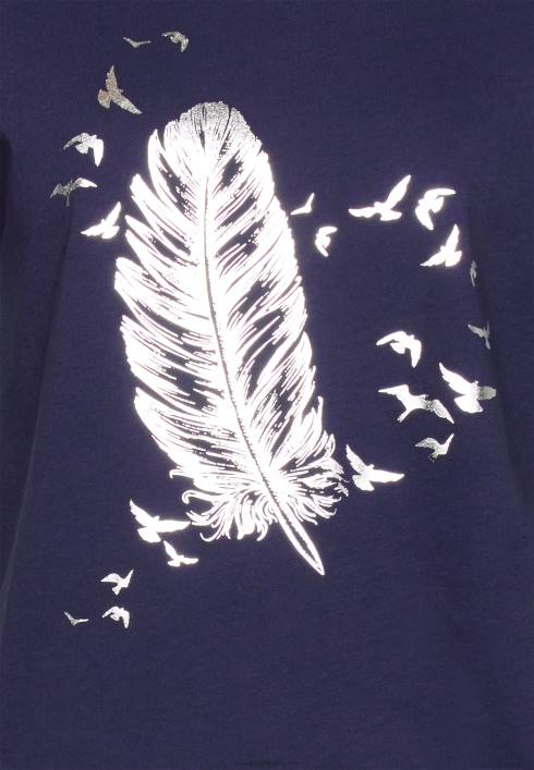 femei tricou imprimat albastru Anna Field2284319