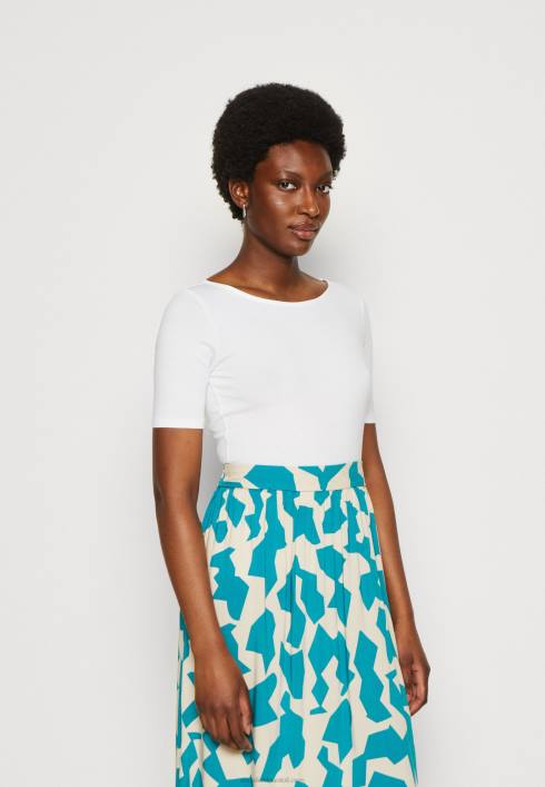 femei tricou imprimat albastru deschis/alb Anna Field2284292