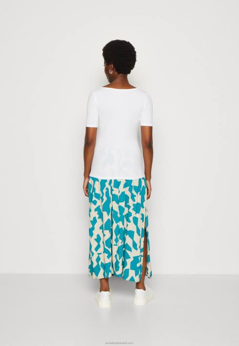 femei tricou imprimat albastru deschis/alb Anna Field2284292