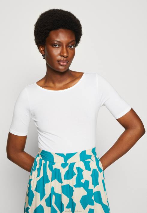 femei tricou imprimat albastru deschis/alb Anna Field2284292