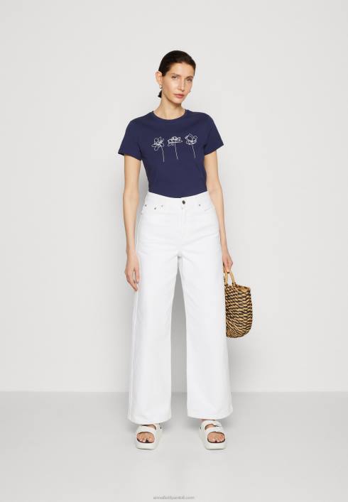 femei tricou imprimat albastru închis Anna Field2284313