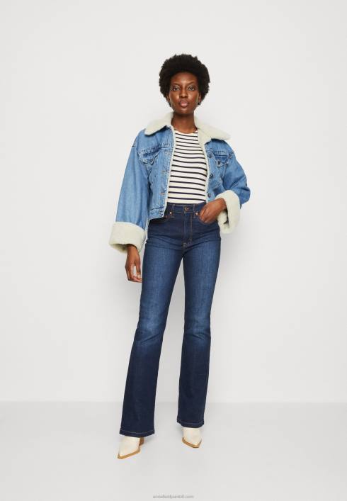 femei tricou imprimat albastru închis/alb Anna Field2284339