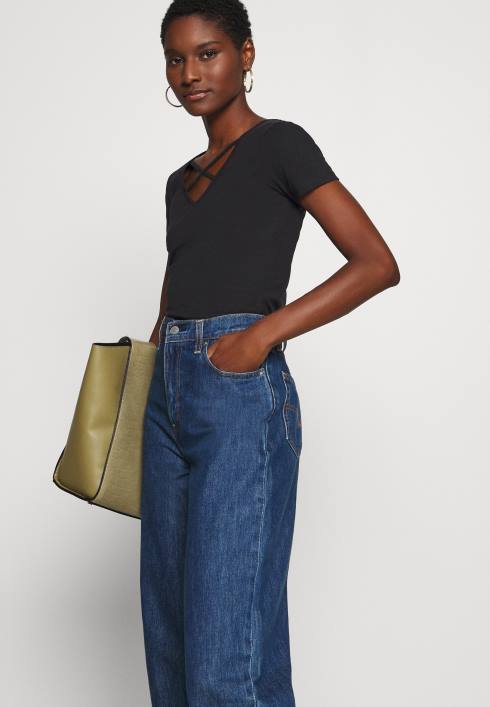 femei tricou imprimat negru Anna Field2284249