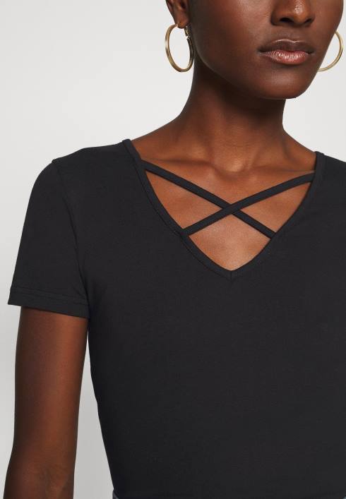 femei tricou imprimat negru Anna Field2284249