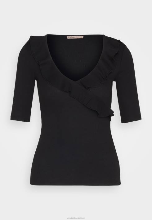 femei tricou imprimat negru Anna Field2284268
