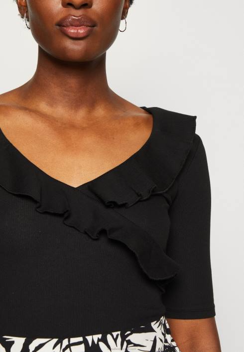 femei tricou imprimat negru Anna Field2284268