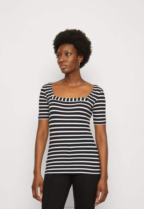 femei tricou imprimat negru/alb Anna Field2284298
