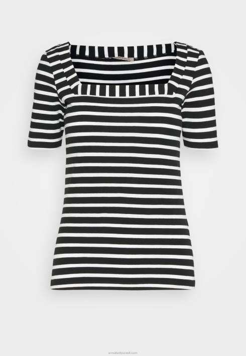 femei tricou imprimat negru/alb Anna Field2284298