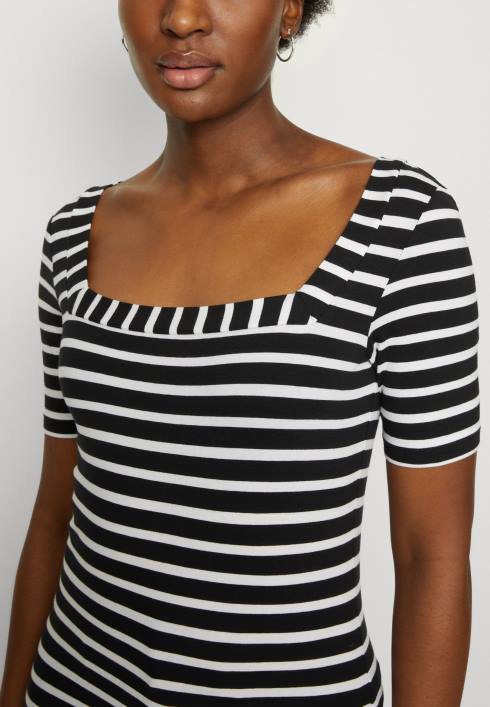 femei tricou imprimat negru/alb Anna Field2284298