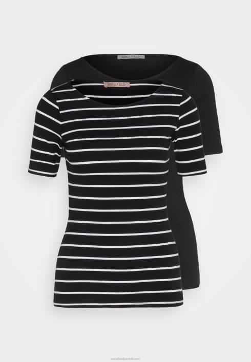 femei tricou imprimat negru/negru Anna Field2284366