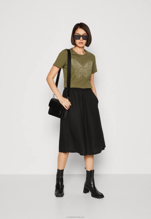 femei tricou imprimat verde Anna Field2284349