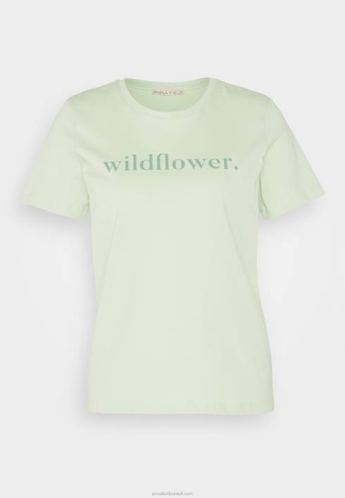 femei tricou imprimat verde Anna Field2284373