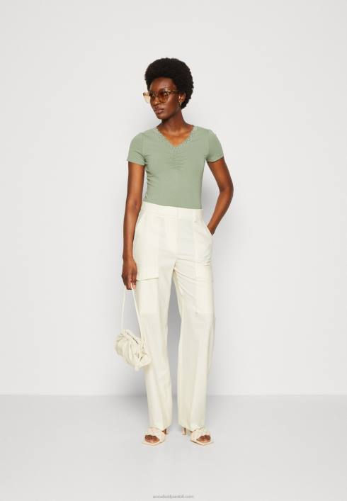 femei tricou imprimat verde deschis Anna Field2284360