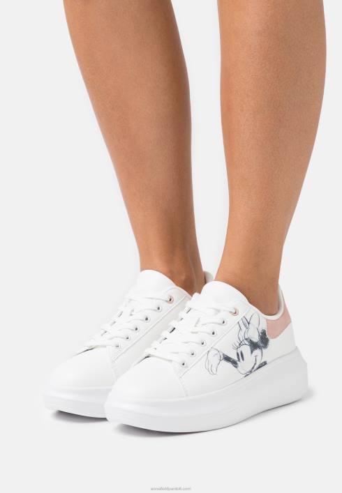 femei pantofi disney mickey mouse alb/roz deschis Anna Field22841207