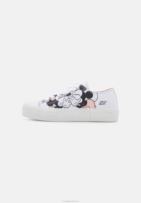 femei pantofi formatori disney mickey mouse love alb/negru Anna Field22841174
