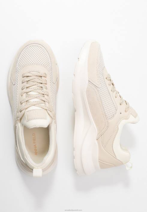 femei pantofi sport din piele bej Anna Field22841175