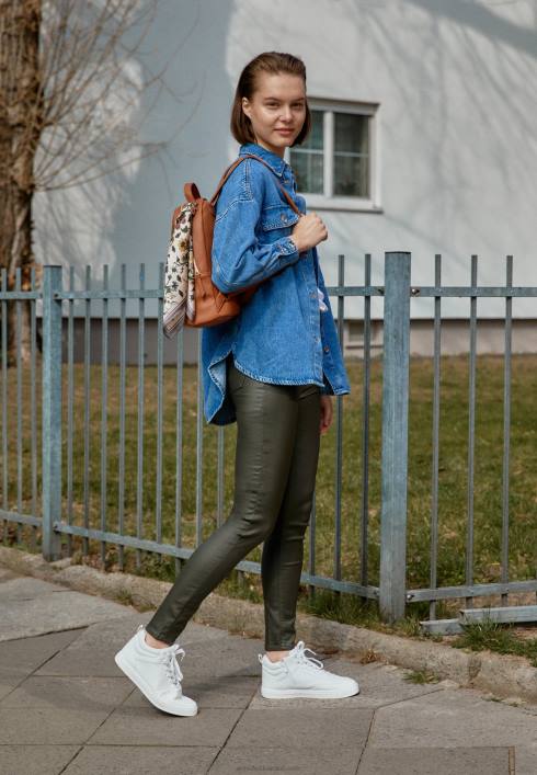 femei pantofi sport înalți albi Anna Field22841233