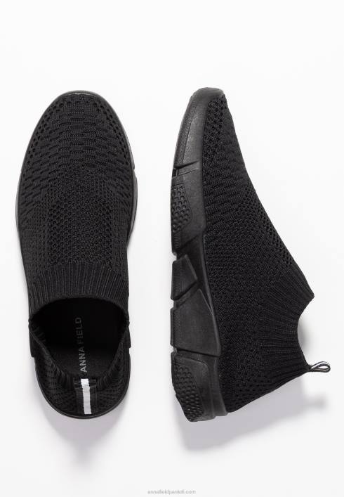 femei slip-on negru Anna Field22841166