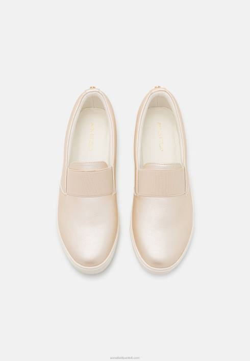 femei slip-ons confort de culoare aurie Anna Field22841163