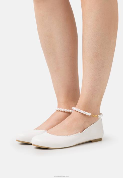 femei balerini cu bandă la gleznă albi Anna Field22842178