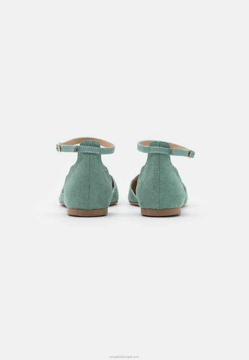 femei balerini cu bareta la glezna menta Anna Field22842161