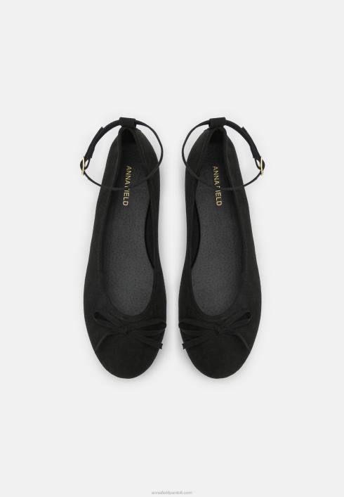 femei balerini cu bareta la glezna neagra Anna Field22842157