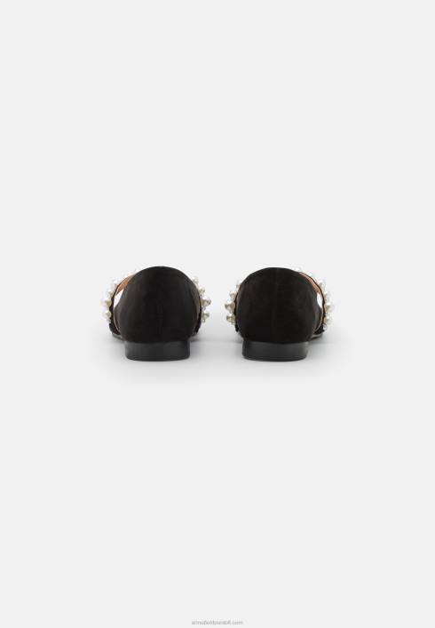 femei balerini cu bareta la glezna neagra Anna Field22842166