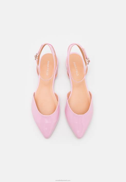 femei balerini cu bareta la glezna roz Anna Field22842177