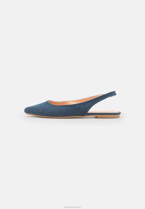 femei balerini cu slingback albastru Anna Field22842183