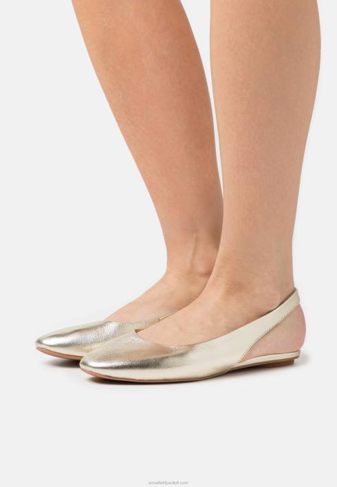femei balerini din piele aurii Anna Field22842182