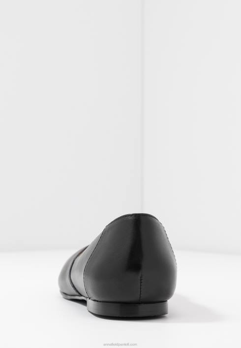 femei balerini din piele balerini negri Anna Field22842090