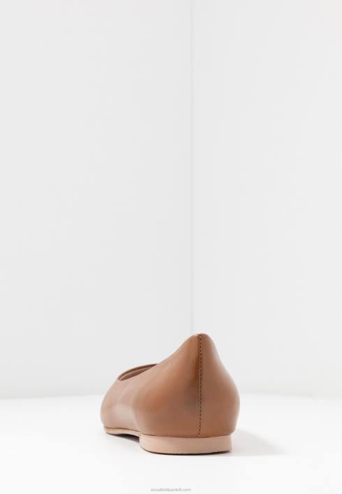 femei balerini din piele coniac Anna Field22842066
