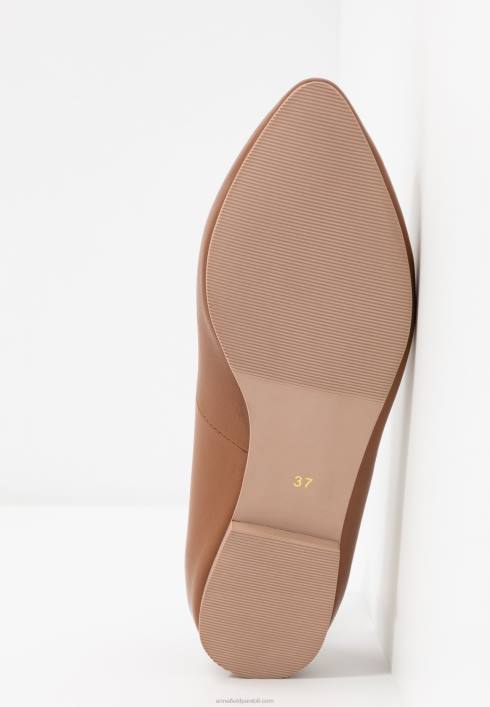 femei balerini din piele coniac Anna Field22842066