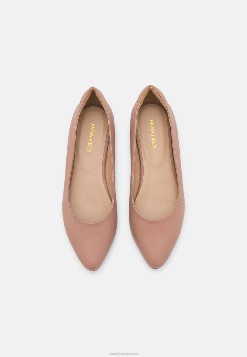 femei balerini din piele roz deschis Anna Field22842128