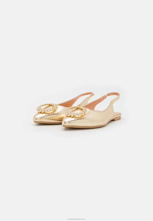femei balerini slingback aurii Anna Field22842185