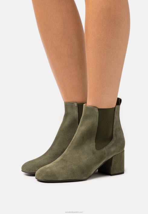femei botine clasice din piele olive Anna Field22841977