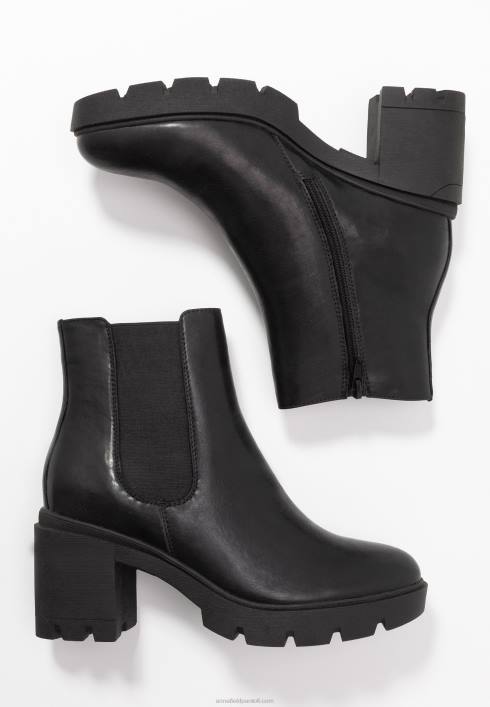 femei botine cu platforma neagra Anna Field22842060