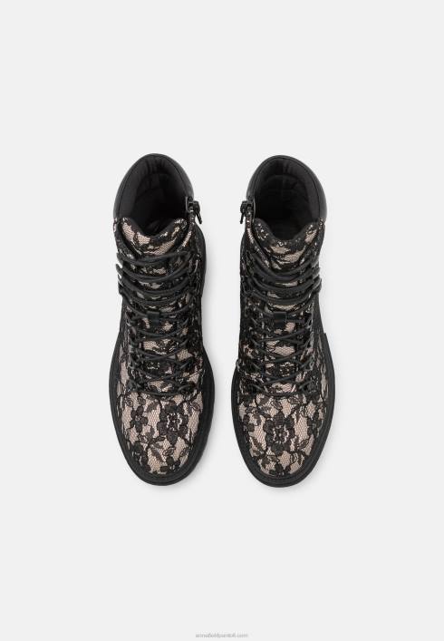 femei botine cu platforma roz Anna Field22842021